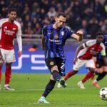 إنتر يلحق بآرسنال أول هزيمة أوروبية هذا الموسم بهدف قاتل من هاكان